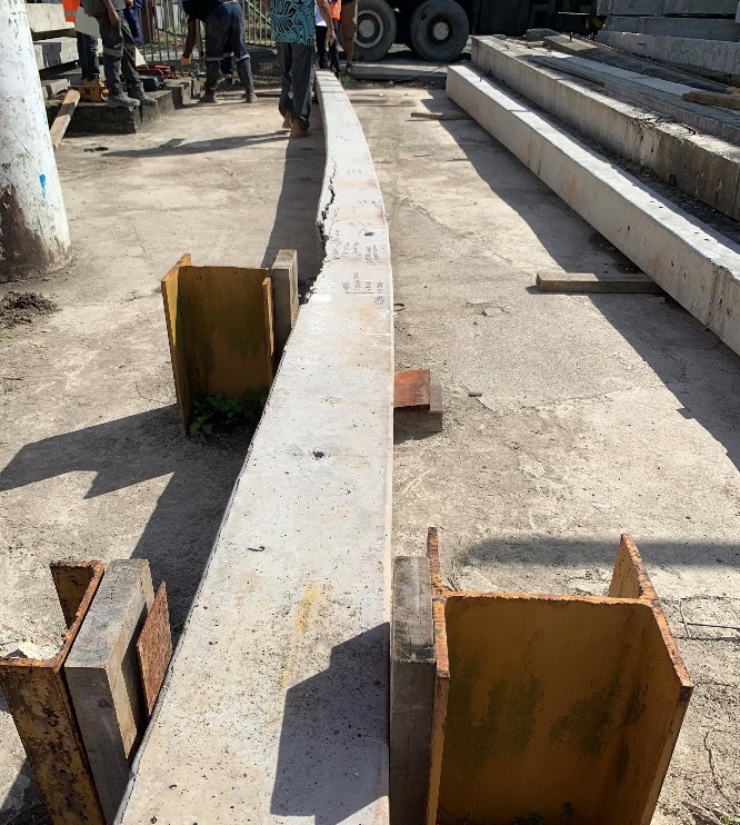 Concrete pole